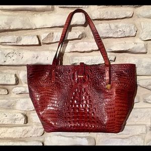 Brahmin large tote bag, excellent used condition
